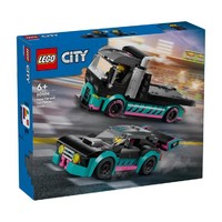 LEGO 乐高 新品积木男孩60406赛车与汽车运输车玩具6岁以上六一送礼