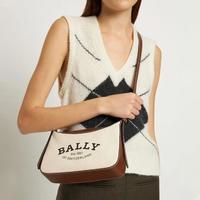 BALLY 巴利 女士包包女包腋下包单肩包女法棍包简约时尚生日礼物