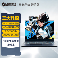 百亿补贴：机械革命 极光Pro 16英寸 i7HX 游戏本笔记本电脑(i7-13650HX 16G 1T