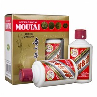 百亿补贴：MOUTAI 茅台 贵州茅台53度飞天小酒版53度50ml*2瓶 酱香型