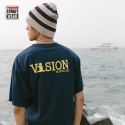 Vision Street Wear VISION官方  复刻系列印花图案街头潮流圆领T恤男女同款春夏