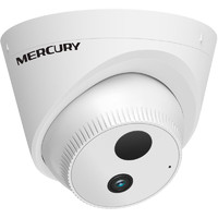 MERCURY 水星网络 水星（MERCURY）400万半球监控摄像头POE供电红外夜视 H.265+码高清监控 MIPC4312P 2.8mm 焦距