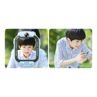 小天才智能儿童手表Z6Pro+制表带套装 智能GPS定位运用防水高清双摄 Z6Pro星云粉+豆蔻紫表带