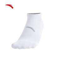 ANTA 安踏 平板船袜男士夏季新款运动休闲短袜吸汗透气纯色简约三双装