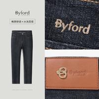 Byford 百富男士牛仔裤休闲长裤男