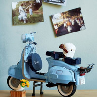 LEGO 乐高 10298Vespa韦士柏摩托踏板车罗马假日拼装积木玩具