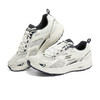 SKECHERS 斯凯奇 男士运动鞋跑步休闲鞋耐磨透气网面鞋220036 白色/海军蓝色 220036WNV 42.5(270mm)