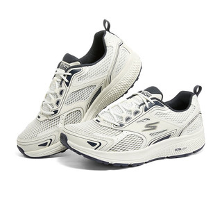 男士运动鞋跑步休闲鞋耐磨透气网面鞋220036 白色/海军蓝色 220036WNV 42.5(270mm)