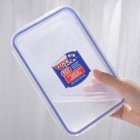 LOCK&LOCK 大容量单只装冰箱收纳盒腌泡菜水果盒微波炉露营野餐塑料保鲜盒