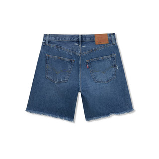 Levi's李维斯24夏季女士501复古短裤A1962-0014 蓝色 26