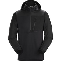 始祖鸟 军版 军鸟 ARCTERYX LEAF NAGA HOODY (GEN3.1) 透气抓绒外套 BLACK/黑色 L