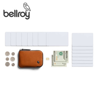 Bellroy澳洲Card Pocket口袋卡包钱包男女带卡槽超薄极简 焦糖棕
