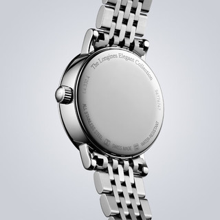 LONGINES 浪琴 瑞士手表 博雅系列 石英钢带女表 520 L43304116