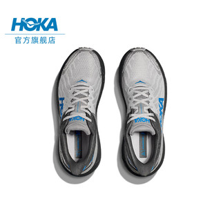 HOKA ONE ONE男女款夏季挑战者7全地形款跑鞋CHALLENGER 7轻盈透气缓震 太空灰/霍伽蓝-男 41