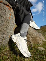 ANTA 安踏 探野丨缓震徒步运动鞋女夏季新款户外防滑耐磨登山鞋跑步鞋子