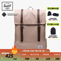Herschel赫行 【New Classics】Survey™ 双肩包方形背包 浅灰褐色