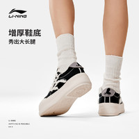 LI-NING 李宁 迪士尼蜜糖 PLATFORM |休闲鞋女鞋2024新款帆布鞋经典运动鞋