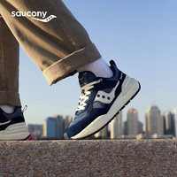 saucony 索康尼 SHADOW 5000X男女休闲鞋复古耐磨舒适运动鞋兰白 44