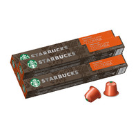 88VIP：STARBUCKS 星巴克 nespresso哥伦比亚浓缩胶囊黑咖啡5.7g*10颗*4盒