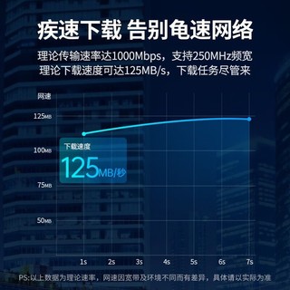 六类千兆扁网线CAT6类网线工程家用监控电脑宽带网络连接线