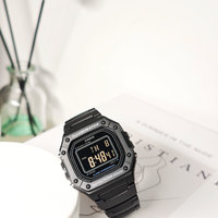 CASIO 卡西欧 粉嫩复古小方块手表 W-218HC-4A2