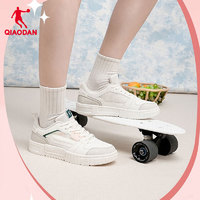 QIAODAN 乔丹 中国乔丹2024年运动鞋夏季新款网面透气休闲板鞋女网纱小白鞋子