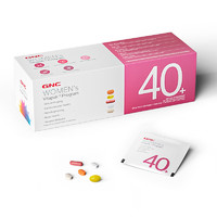 GNC 健安喜 女性Vitapak多种维生素每日营养包30包复合维生素 女40+2盒