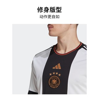 世界杯德国球迷版主场足球短袖球衣男adidas阿迪达斯outlets