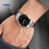 CASIO 卡西欧 旗舰店MTP-B110D经典指针时尚手表男女款士官方官网正品