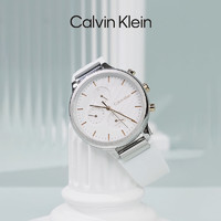 卡尔文·克莱恩 Calvin Klein 马卡龙CalvinKlein正品CK女表樱花粉多功能轻奢手表