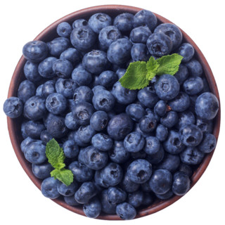 京丰味蓝莓水果 国产新鲜大蓝莓 时令水果蓝梅 整箱1斤装 大果 约15-19mm