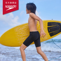 SPEEDO 速比涛 Eco环保系列 8134600001 男童及膝泳裤 黑色 160/80cm