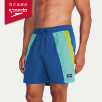 88VIP：SPEEDO 速比涛 松紧腰带宽松休闲玩趣系列男士沙滩裤 2024
