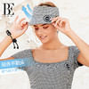 BALNEAIRE 范德安 BE范德安时尚系列遮阳帽女士黑白千鸟格复古经典时尚度假简约优雅