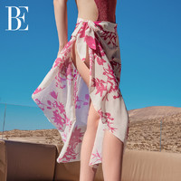 88VIP：BALNEAIRE 范德安 BE范德安2024新品女士度假系带沙滩裙罩衫甜美防晒防走光披纱裹裙