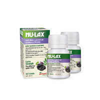 NU-LAX Nulax乐康膏西梅片加强版40片*2果蔬润养乐康片膳食纤维调养肠胃
