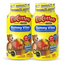 L'il Critters 儿童复合维生素小熊软糖 190粒*2瓶