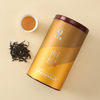 武夷星乌龙茶新系列武夷岩茶肉桂清香一级105g轻火罐装茶叶