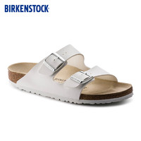 BIRKENSTOCK勃肯软木拖鞋男女同款时尚凉鞋拖鞋女Arizona系列 男款白色 41