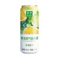 88VIP：麦序 青金桔气泡米酒330ml*1罐