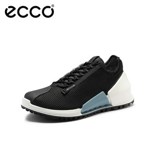 爱步（ECCO）*BIOM2.0男士运动鞋 轻盈透气跑步鞋牛皮户外休闲鞋男 健步800684 黑色80068451052 47