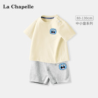 Lc La Chapelle 拉夏贝尔儿童短袖 夏季薄款上衣宝宝夏装