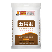 88VIP：五得利 面粉中筋七星雪晶家用小麦粉5kg通用包子馒头白面