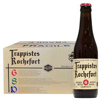 TRAPPISTES ROCHEFORT 罗斯福6号啤酒 修道士精酿 啤酒 330ml*24瓶 比利时进口
