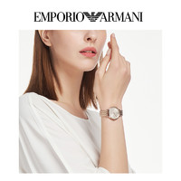 EMPORIO ARMANI Armani阿玛尼旗舰店满天星手表女 摩天轮气质优雅石英腕表AR11062