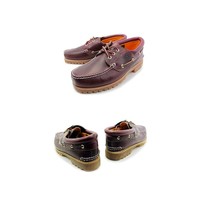 Timberland 日本直邮 Timberland 3EYE CLASSIC LUG 酒红色/bur 50009 酒红色