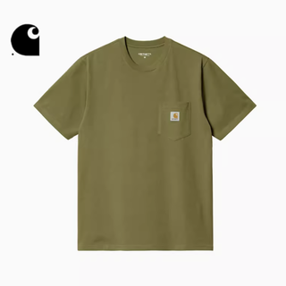 男装经典LOGO标签口袋T恤 宽版 231068K