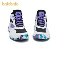 88VIP：巴拉巴拉 童鞋儿童篮球鞋冬季男童球鞋运动鞋子拼接中大童
