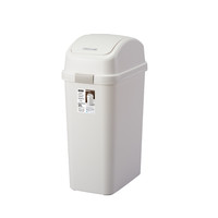 ASVEL 阿司倍鹭 日本进口ASVEL客厅垃圾桶 家用洗手间卫生间带盖拉圾筒