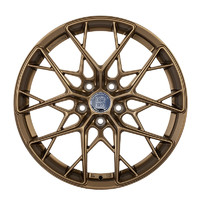 ALLOYKOKO WHEELS 适用于17英寸十代雅阁思域亚洲龙锐志天籁旋压改装轮毂 磨砂古铜